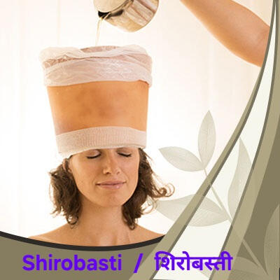 Shirobasti / शिरोबस्ती Shirobasti (or Shirovasti) is a traditional Ayurvedic therapy that focuses on treating ailments related to the head. The term “Shiro” means head, and “Vasti” refers to a container or vessel. Here’s how it works: • Procedure: • A